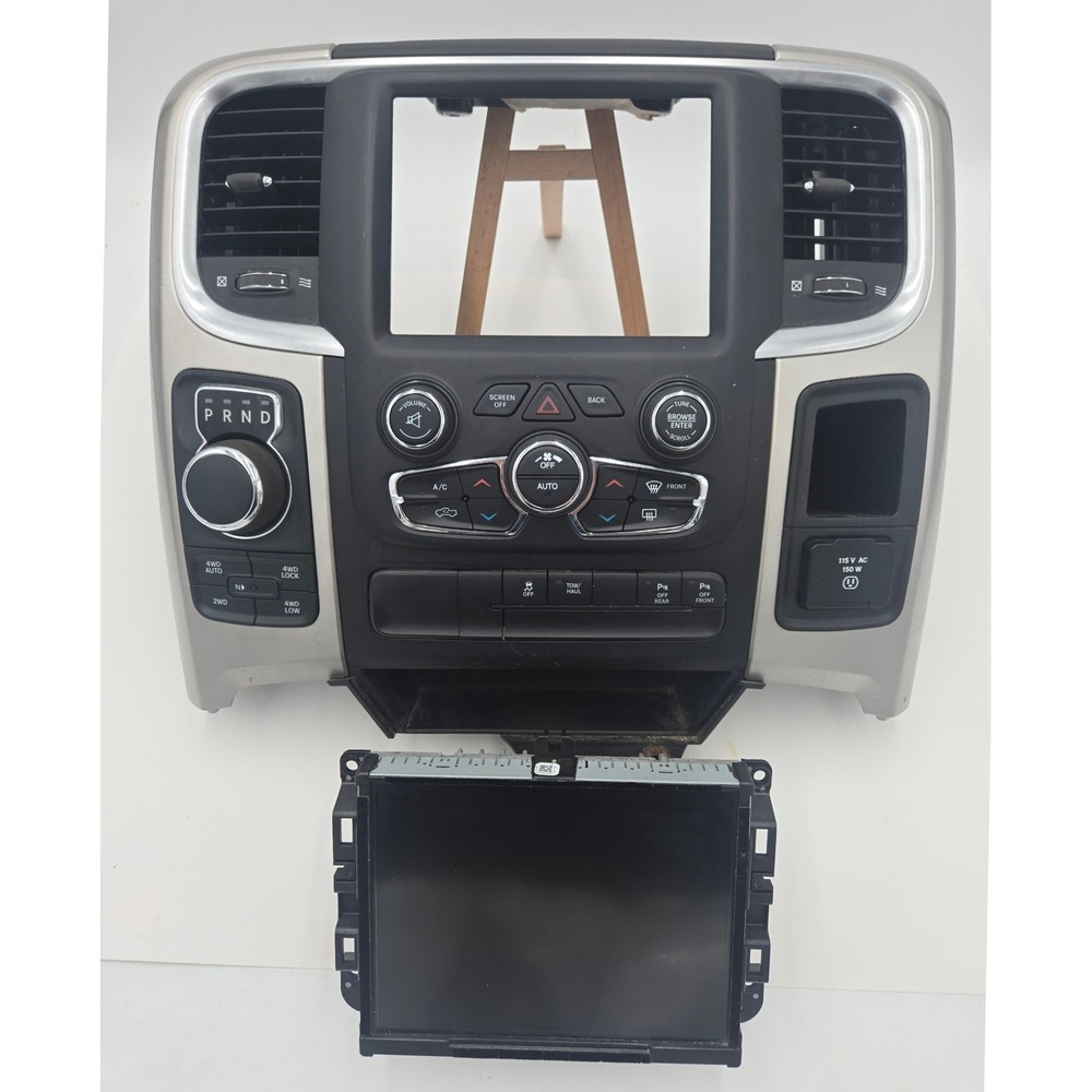 2013-2018 Ram 1500 Center Dash Radio Bezel Screen Shifter OEM 68270657AE